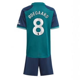 Baby Fußballbekleidung Arsenal Martin Odegaard #8 3rd Trikot 2023-24 Kurzarm (+ kurze hosen)